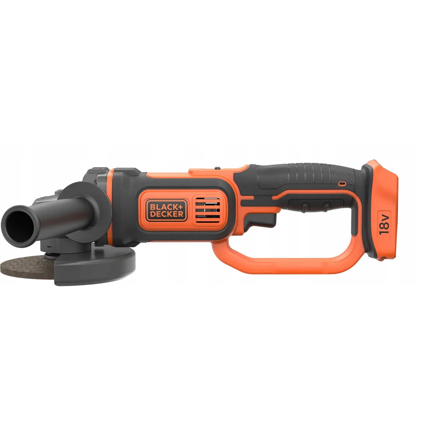 Акумуляторні кутові шліфмашини 18 В BLACK+DECKER BCG720N