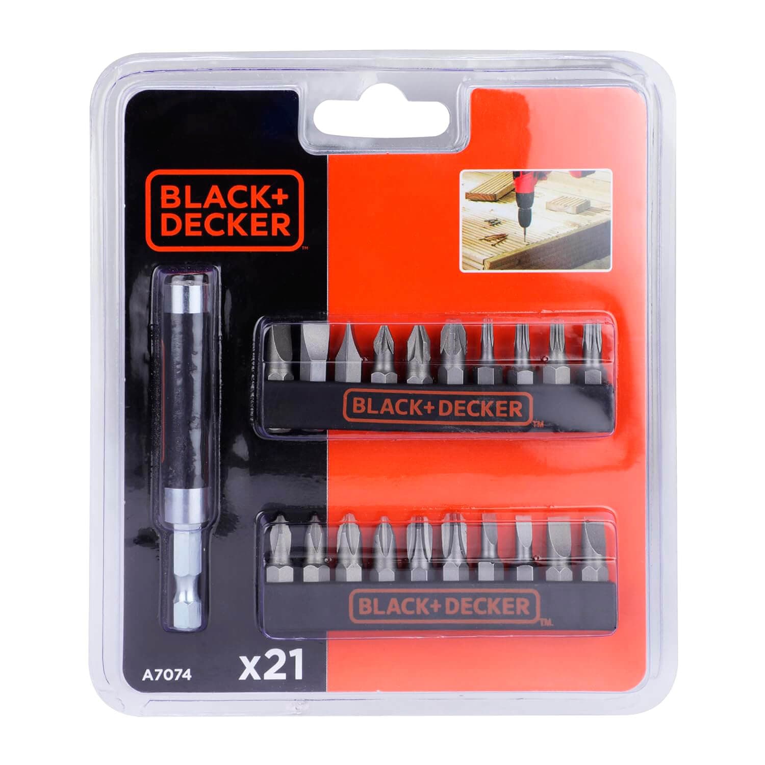 Набір оснастки BLACK+DECKER A7074